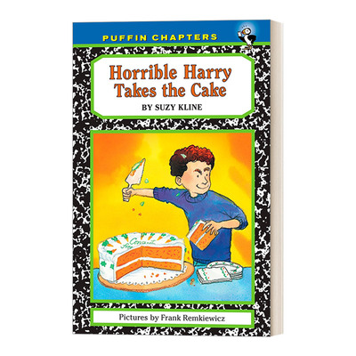 英文原版 Horrible Harry 19: Horrible Harry Takes the Cake 可怕的哈里系列19 儿童章节桥梁书 Suzy Kline 英文版 进口英语书籍