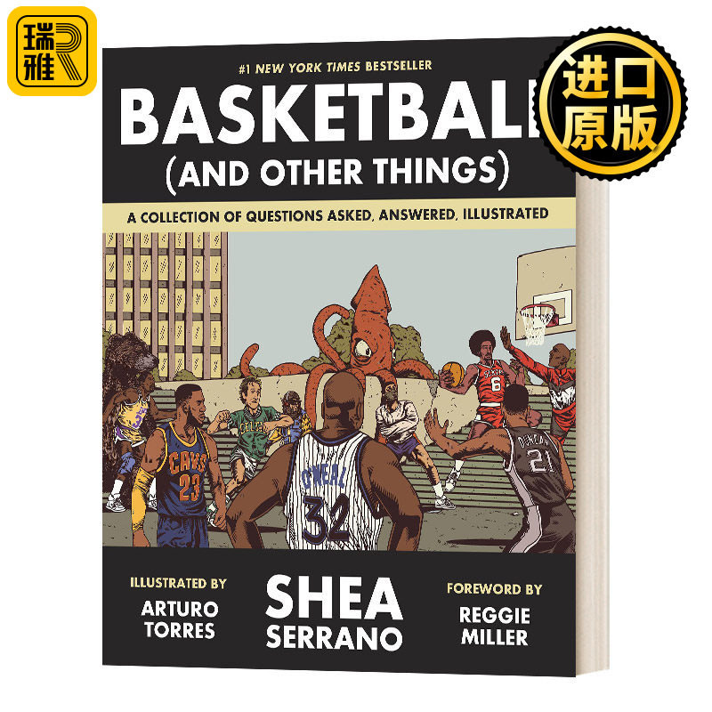 图解篮球史 英文原版 Basketball And Other Things NBA篮球知识问答 英文版 Shea Serrano 进口英语原版书籍