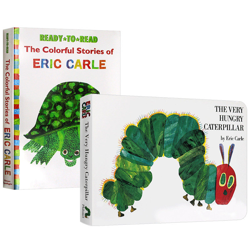 好饥饿的毛毛虫 the very hungry caterpillar 英文原版绘本 卡尔爷爷