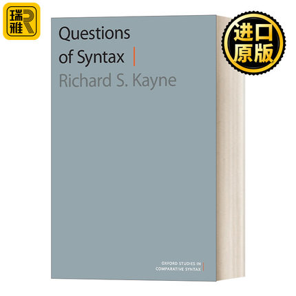 Questions of Syntax语法问题 英文原版
