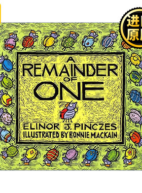A Remainder of One 孤单的阿乔 数学图画书 埃莉诺·皮赛兹