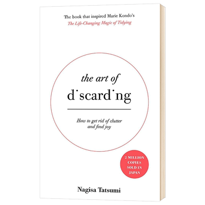 丢弃的艺术 英文原版 The Art of Discarding  全英文版 Nagisa Tatsumi 进口原版英语书籍