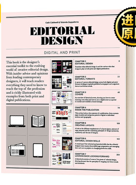 Editorial Design 编辑设计：数字和打印 英文原版
