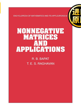 Nonnegative Matrices and Applications 非负矩阵及其应用 剑桥数学百科及应用系列