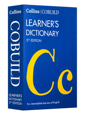 NEW Collins COBUILD Intermediate Learner's Dictionary 新柯林斯中阶英语学习词典 第五版
