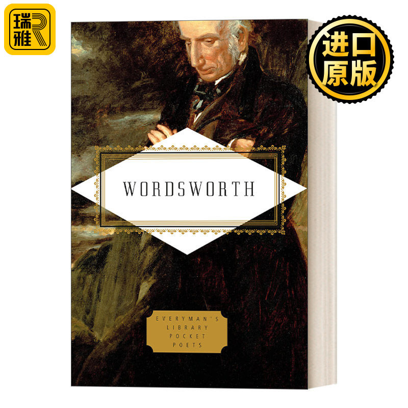 Wordsworth: Poems (Everyman's Library Pocket Poets Series) 威廉·华兹华斯诗选 人人图书馆精装收藏版 Peter Washington