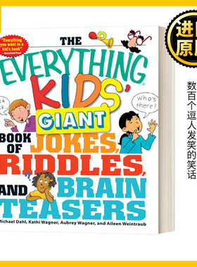 孩子的百宝箱 笑话谜语脑筋急转弯 英文原版 The Everything Kids' Giant Book of Jokes Riddles and Brain Teasers 进口英语书籍