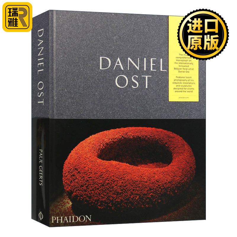 Daniel Ost 丹尼尔奥斯特 英文原版 花艺师作品 英文版 Paul Geerts，Kengo Kuma 进口英语原版书籍