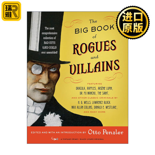 The Big Book of Rogues and Villains 流氓和恶棍 经典反派悬疑推理小说选集 爱伦·坡奖得主Otto Penzler