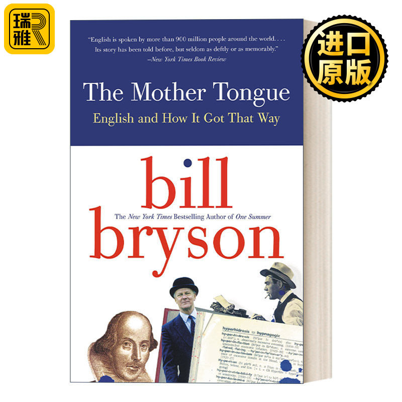 The Mother Tongue 布莱森英语简史 Bill Bryson 比尔布莱森 万物简史作者