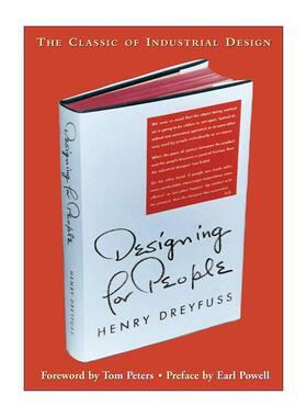 英文原版 Designing for People 为人的设计 亨利·德雷夫斯 英文版 进口英语原版书籍