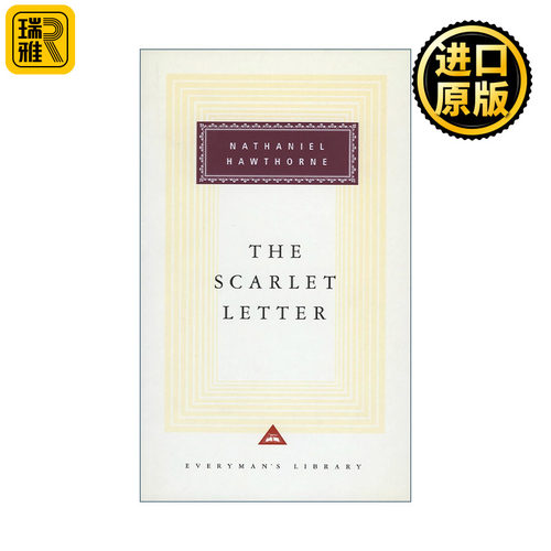 The Scarlet Letter 红字 霍桑 Everyman精装收藏版