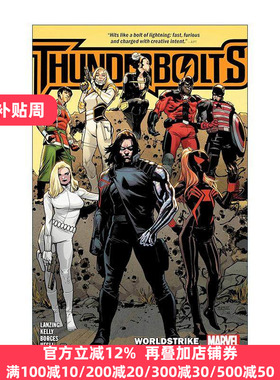 英文原版 Thunderbolts 雷霆特工队 世界罢工 漫威漫画 Collin Kelly 英文版 进口英语原版书籍