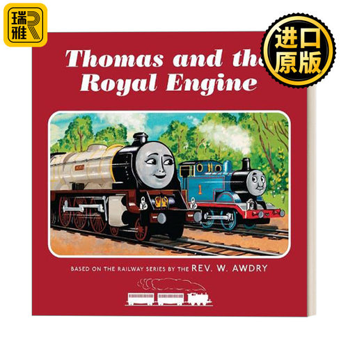 英文原版 Thomas & Friends: Thomas and the Royal Engine 托马斯和他的朋友们 -托马斯和皇家火车 大开本绘本