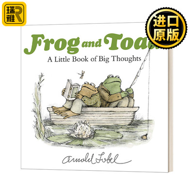 Frog and Toad: A Little Book of Big Thoughts 青蛙和蟾蜍 精装绘本 小书里的大思想