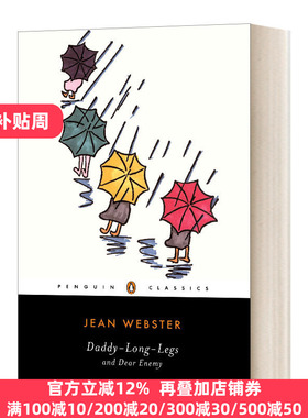 英文原版小说 Daddy Long Legs and Dear Enemy 长腿叔叔和亲爱的敌人 英文版 Jean Webster  进口英语原版书籍