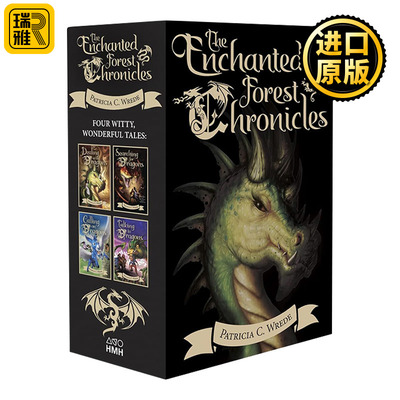 The Enchanted Forest Chronicles 魔法森林4册盒装 奇幻魔法小说