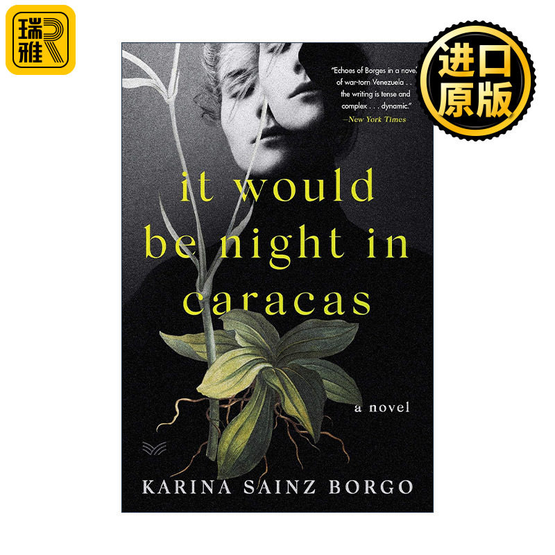 英文原版 It Would Be Night in Caracas 加拉加斯的夜晚 西班牙语女人的女儿 2021年都柏林国际文学奖长名单 国际拉丁美洲图书奖