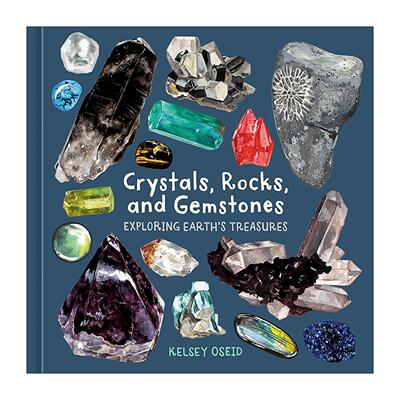英文原版 Crystals  Rocks  and Gemstones 水晶 岩石和宝石 探索地球的宝藏 自然科普百科 精装 英文版 进口英语原版书籍