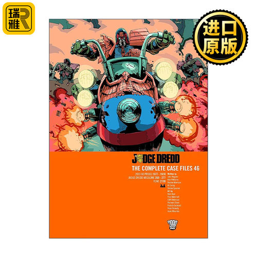 英文原版 Judge Dredd Case Files 46 特警判官 漫画合集46 英文版 进口英语原版书籍