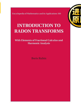 Introduction to Radon Transforms  Radon变换导论 剑桥数学百科及应用系列 精装
