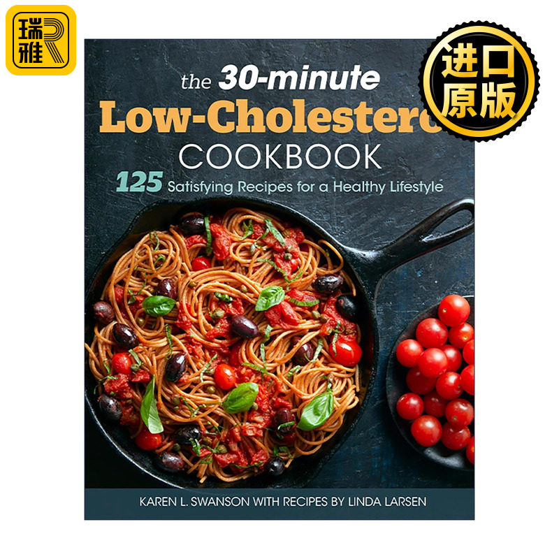 英文原版 The 30-Minute Low Cholesterol Cookbook 低胆固醇30分钟食谱 健康美食烹饪指南 Callisto 英文版 进口英语原版书籍