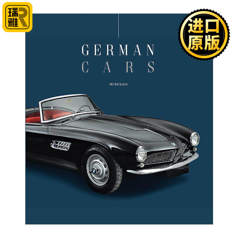 英文原版 German Legends 德国汽车工业图鉴精装 匠心传承 工业产品设计 奔驰 宝马 保时捷 英文版 进口英语原版书籍