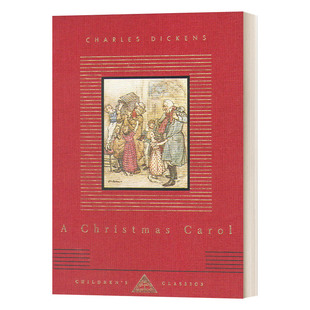 版 查尔斯·狄更斯 英文原版 英文版 进口英语原版 Carol Dickens Christmas 书籍 圣诞颂歌 Charles Everyman精装