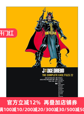 英文原版 Judge Dredd Case Files 22 特警判官 漫画合集22 英文版 进口英语原版书籍