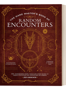 英文原版 The Game Master's Book of Random Encounters NPC 97150