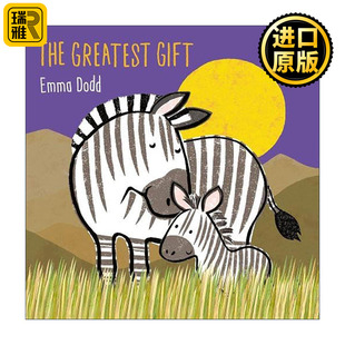Gift 英文原版 进口英语原版 英文版 礼物 The 儿童精装 插画师Emma 完美 儿童故事绘本精装 Carlisle 绘本 书籍 Greatest