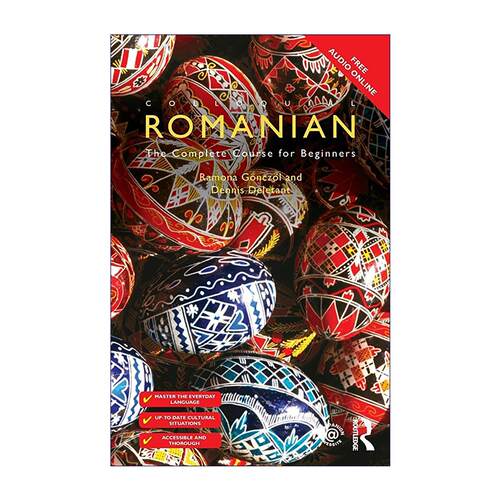 原版 Colloquial Romanian 初学者口语指南 罗马尼亚语 第4版 进口原版书籍