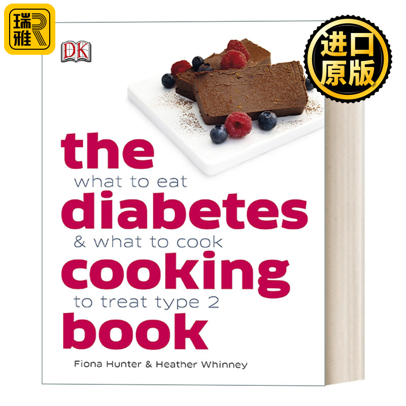 英文原版 The Diabetes Cooking Book糖尿病烹饪书控制饮食健康科普百科指南精装