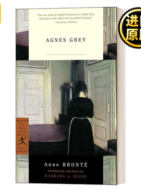 Agnes Grey 艾格妮丝·格雷 勃朗特三姐妹文集 兰登书屋现代图书馆经典系列 Anne Bront