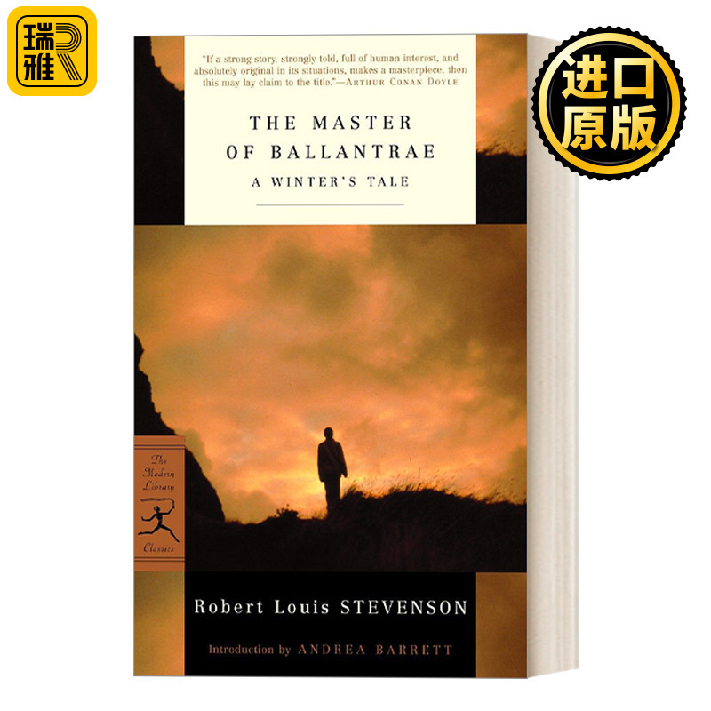 The Master of Ballantrae 巴伦特雷少爷 Robert Louis Stevenson罗伯特·路易斯·史蒂文森 兰登书屋现代图书馆经典系列