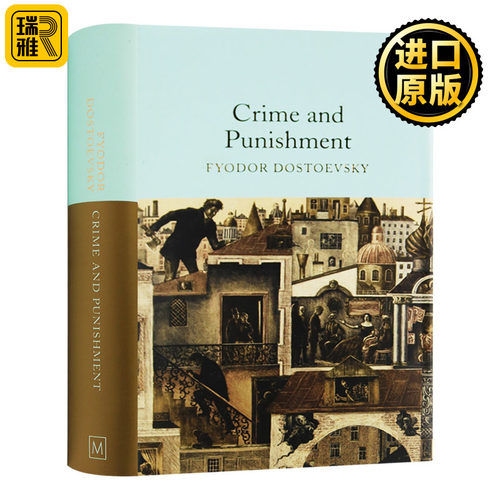罪与罚 英文原版 Crime and Punishment 陀思妥耶夫斯基文集 Collectors Library系列 经典名著 卡拉马佐夫兄弟作者 进口英语书籍