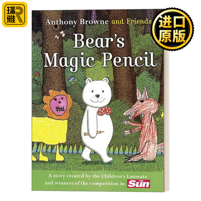 Bear's Magic Pencil 小熊的神奇画笔 国际安徒生奖插画家安东尼布朗Anthony Browne
