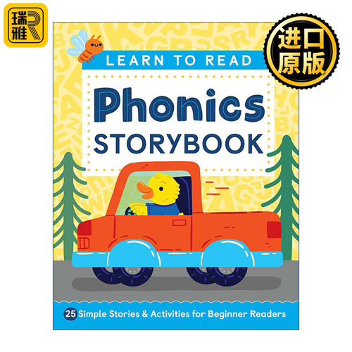 Learn to Read: Phonics Storybook 快乐学阅读 自然拼读故事阅读启蒙书 25个简单英语故事与互动练习