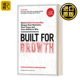你 for 如何塑造你 Built 团队和你 英文原版 为增长而建：制造者 精装 Growth 个性 能力 企业