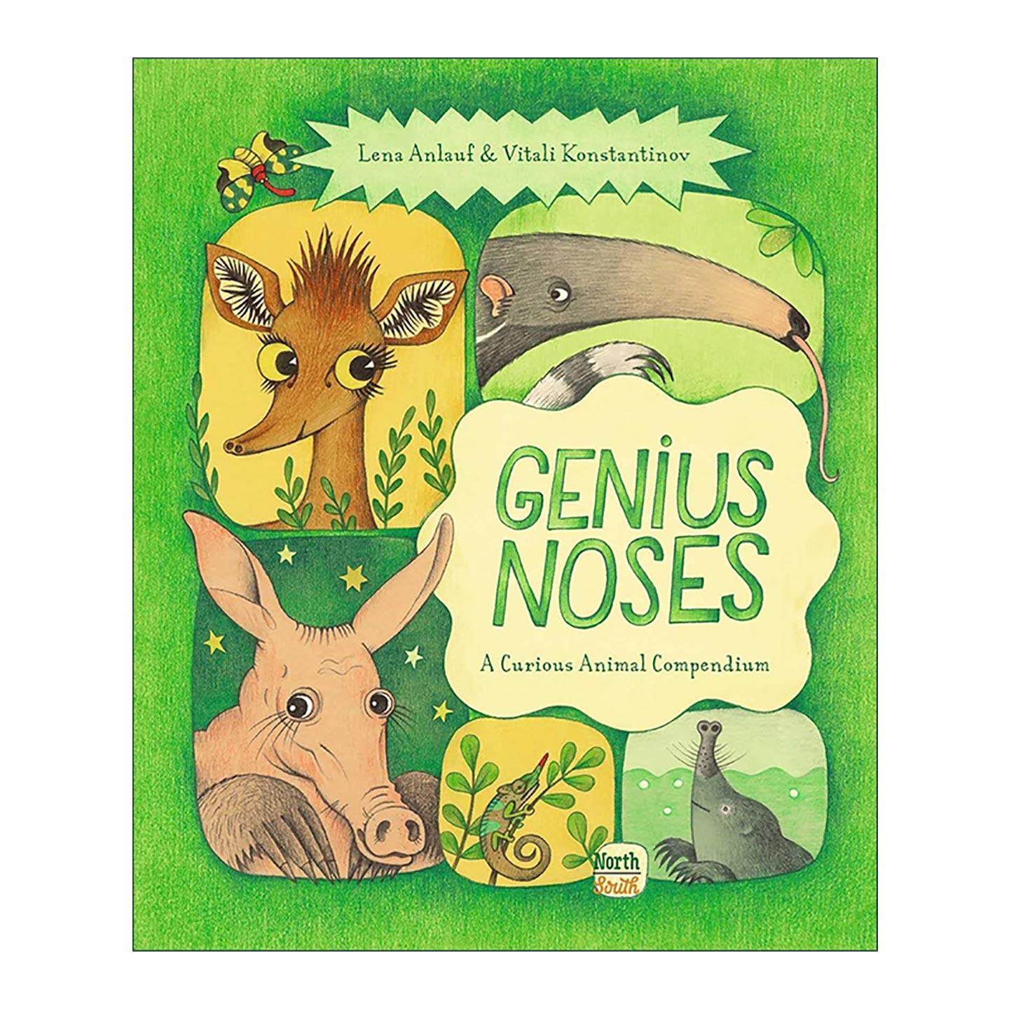 英文原版 Genius Noses 奇妙的动物百科全书之鼻子 精装 英文版 进口英语原版书籍