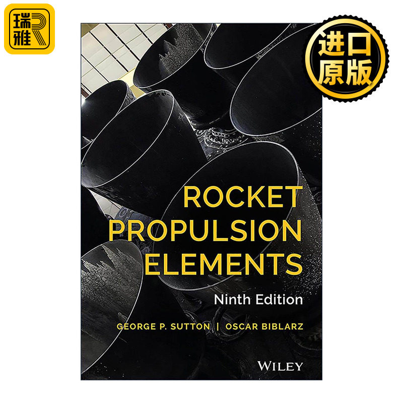 英文原版 Rocket Propulsion Elements 火箭发动机基础 第9版 精装 英文版 进口英语原版书籍