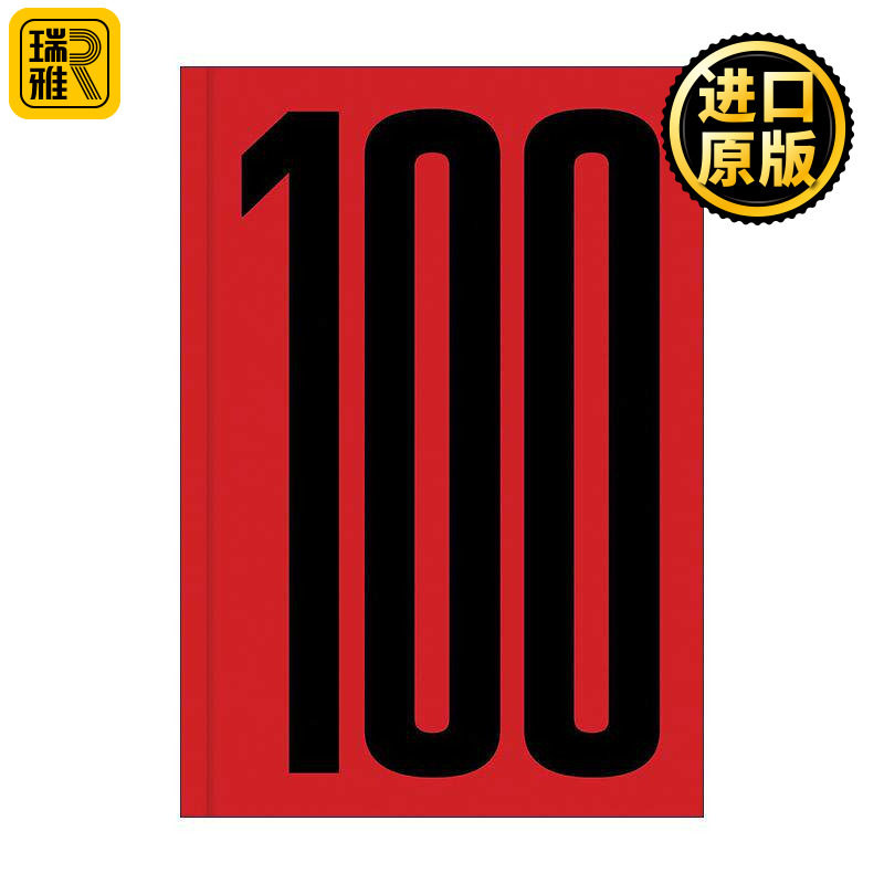 英文原版 100 Best Posters 22 百佳海报 字体图案标志设计精装 英文版 进口英语原版书籍