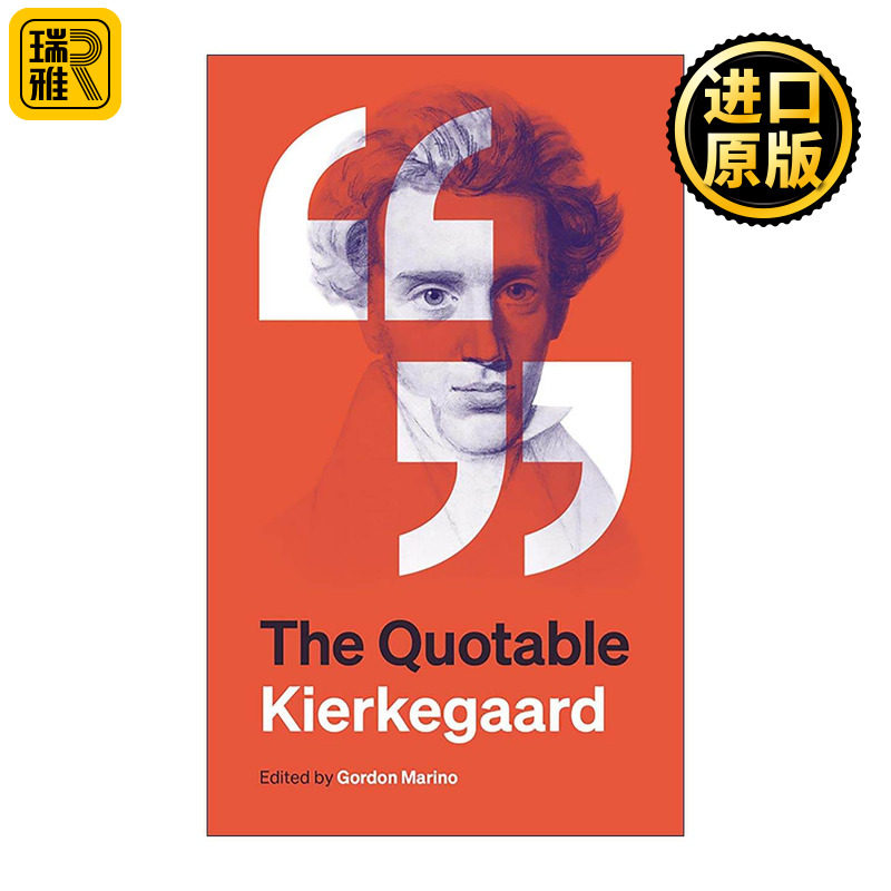 英文原版 The Quotable Kierkegaard 索伦·克尔凯郭尔格言语录集 哲学 普林斯顿 英文版 进口英语原版书籍