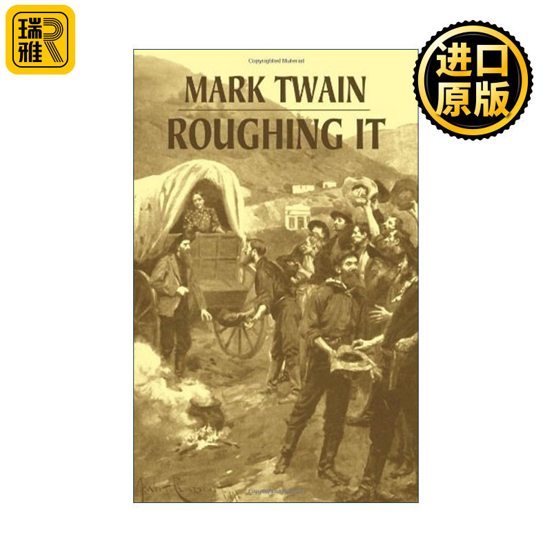 英文原版 Roughing It 苦行记 艰苦岁月 Mark Twain马克吐温英文版 文集书籍