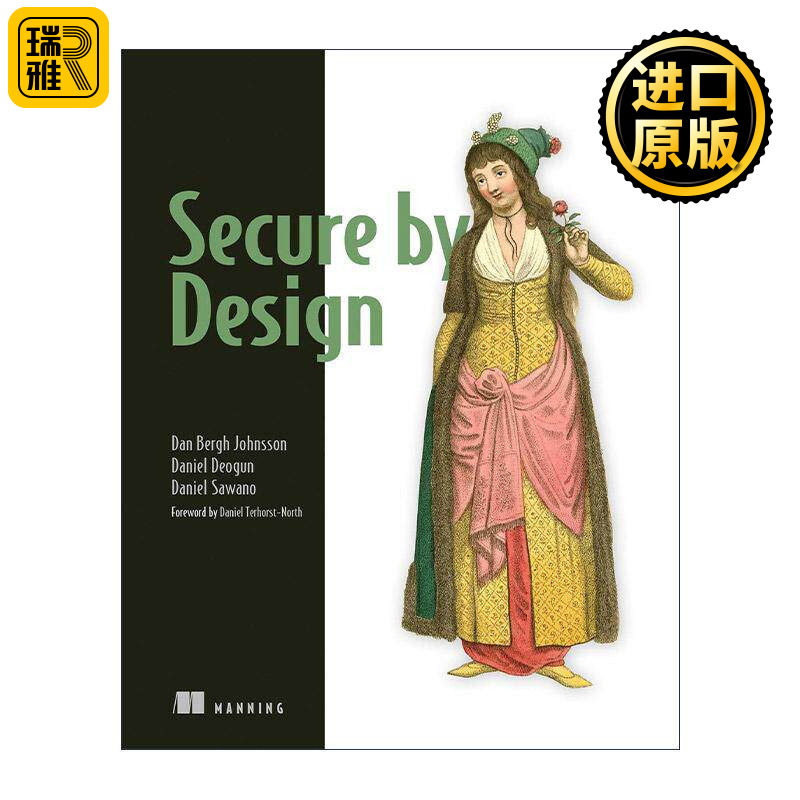 英文原版 Secure By Design 设计即安全 英文版 进口英语原版书籍