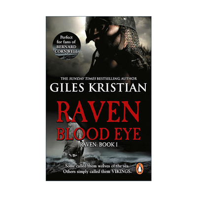 英文原版 Raven Blood Eye 渡鸦1 血之瞳 Giles Kristian畅销维京系列历史小说 英文版 进口英语原版书籍