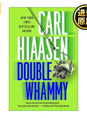英文原版 Double Whammy Skink 01 祸不单行 推理小说 猫头鹰的叫声作者Carl Hiaasen 英文版 进口英语原版书籍