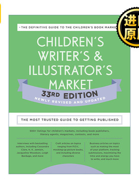 英文原版 Children's Writer's & Illustrator's Market 33 Amy Jones