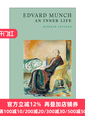 英文原版 Edvard Munch An Inner Life 爱德华蒙克 艺术家传记 英文版 进口英语原版书籍