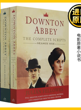 唐顿庄园剧本全集 英文原版 Downton Abbey Script Book 1-3 英剧剧本 全英文版电影原著小说书 Julian Fellowes 进口英语书籍